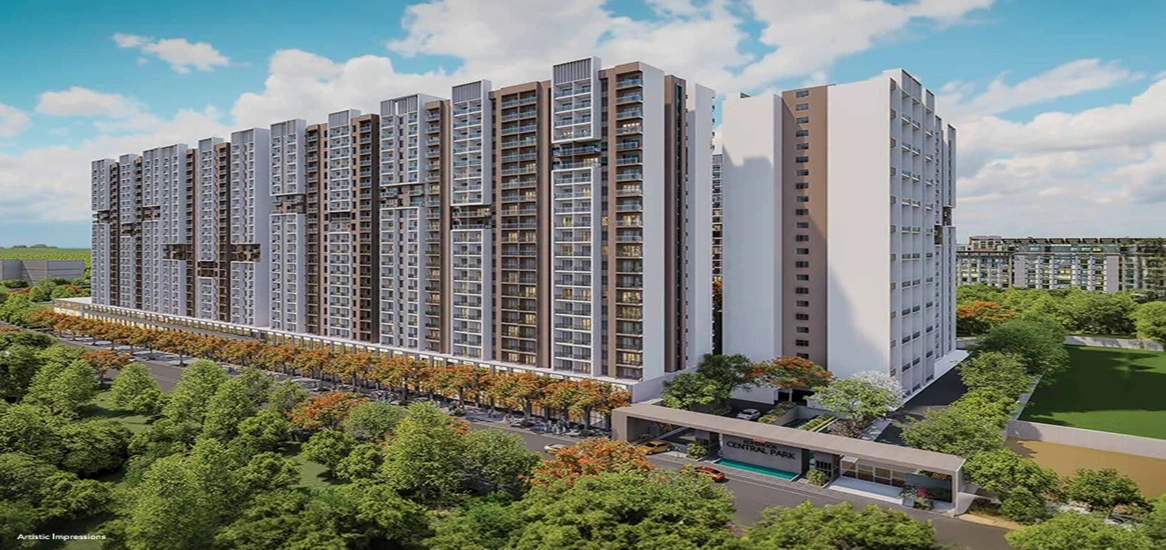 Kohinoor Central Park
 Tower View