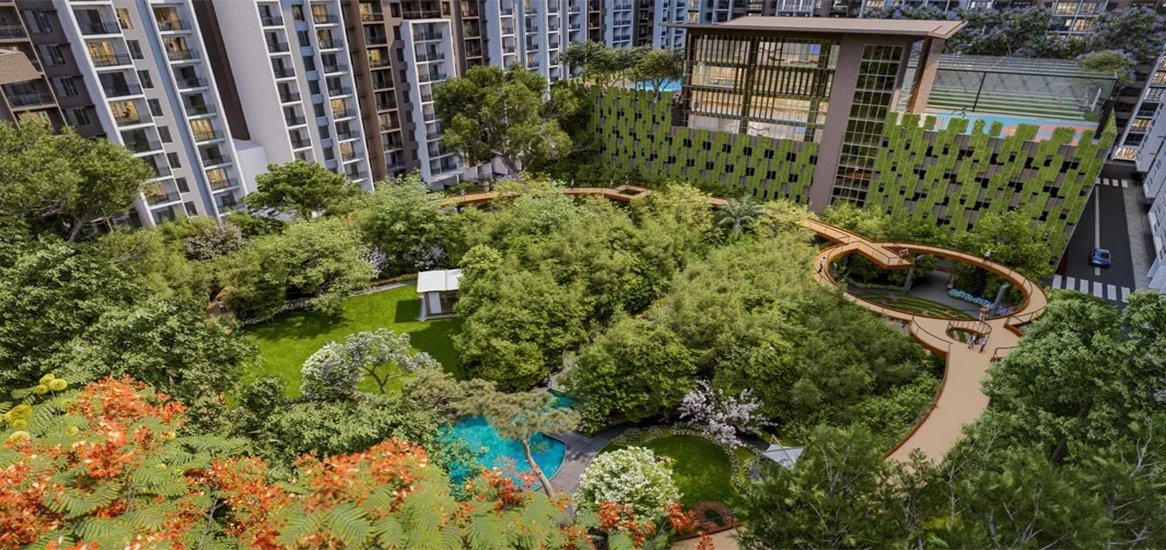 Kohinoor Central Park
 Night View