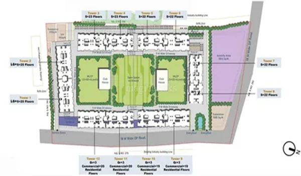 Godrej Yeshwanthpur Master Plan
